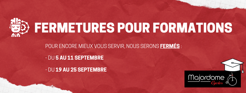 affiche fermeture formation